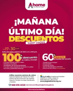 ¡ÚLTIMA OPORTUNIDAD PARA PONERTE AL CORRIENTE!