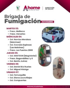 🚫 ¡EN AHOME, LA LUCHA CONTRA EL MOSQUITO SE GANA CON LA PARTICIPACIÓN DE TODOS!